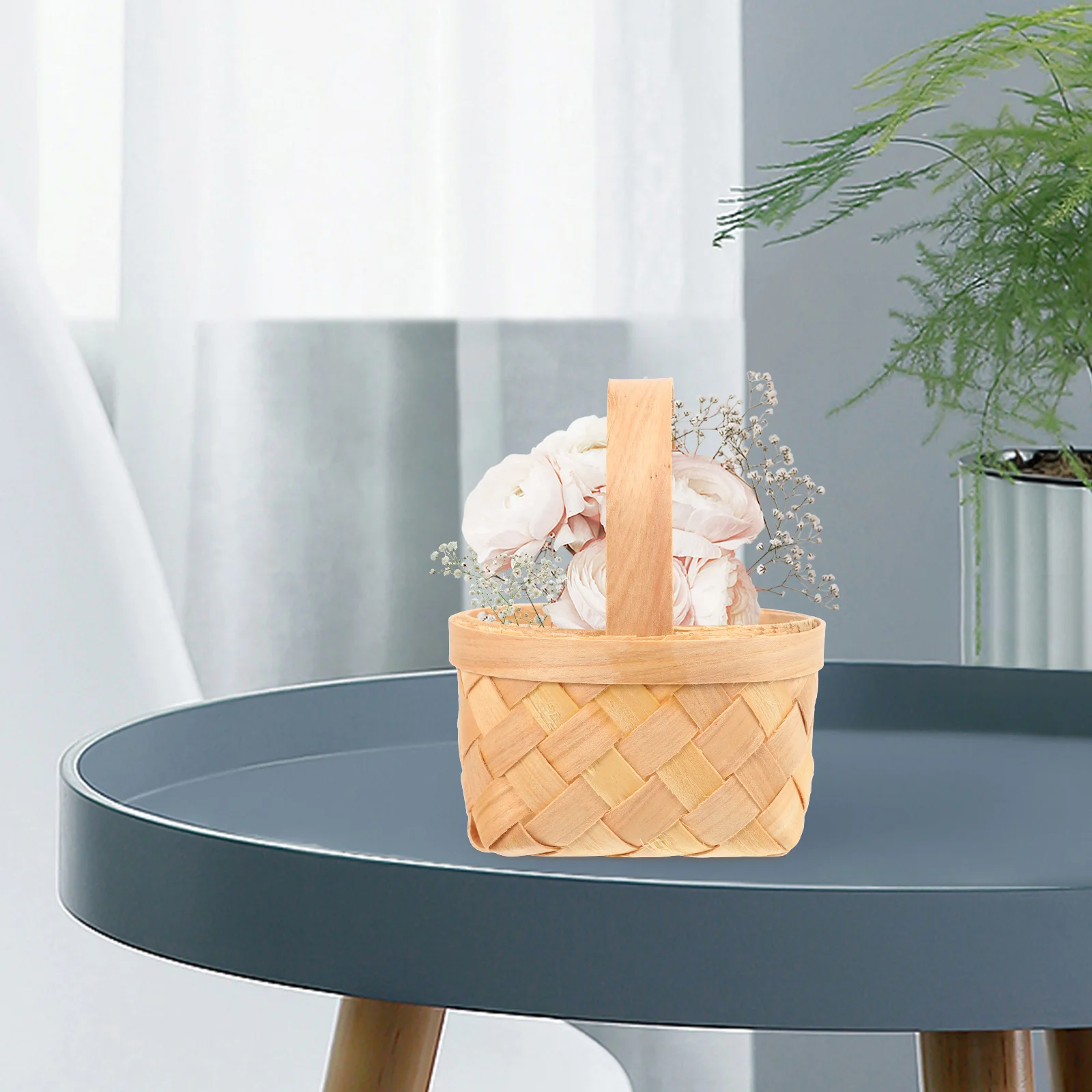 4pcs Handmade Woven Baskets Flower Arrangement Storage Containers Eco-Friendly Gift Basket Wood Chip Portable Hanging
4pcs Handmade Woven Baskets Flower Arrangement Storage Containers Eco-Friendly Gift Basket Wood Chip Portable Hanging