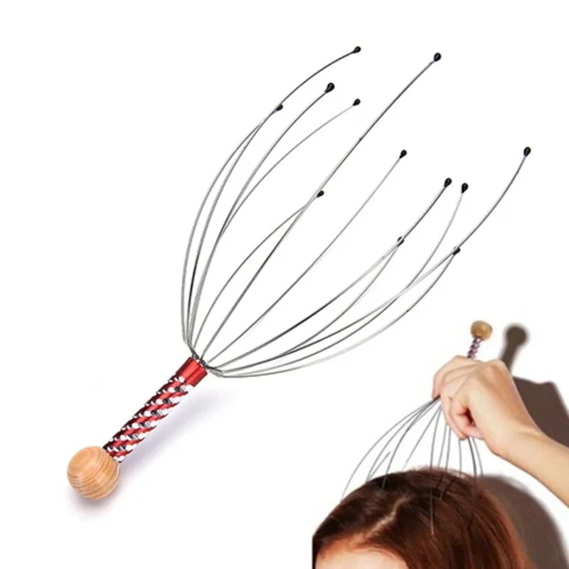 Head Massager Healing Neck Claw Body Massage Anti-stress Pain Relief Octopus Scalp Relax Spa Headache Stimulate Blood Circulate
Head Massager Healing Neck Claw Body Massage Anti-stress Pain Relief Octopus Scalp Relax Spa Headache Stimulate Blood Circulate