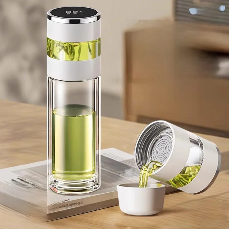 Men's 2026 New Double Layer High Borosilicate Glass Tea Water Separation Cup High Aesthetic Value Insulated Tea Brewing Cup
Men's 2026 New Double Layer High Borosilicate Glass Tea Water Separation Cup High Aesthetic Value Insulated Tea Brewing Cup