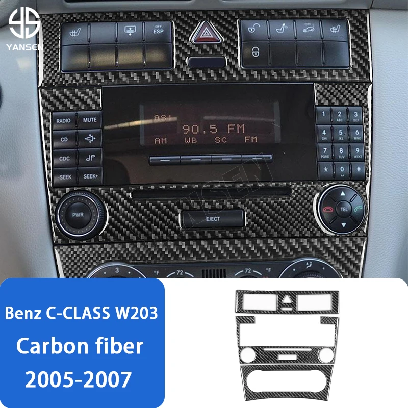 Center Console Panel Cover Tuning Carbon Fiber Sticker For Mercedes Benz C Class W203 2005-2007 Accessories
Center Console Panel Cover Tuning Carbon Fiber Sticker For Mercedes Benz C Class W203 2005-2007 Accessories