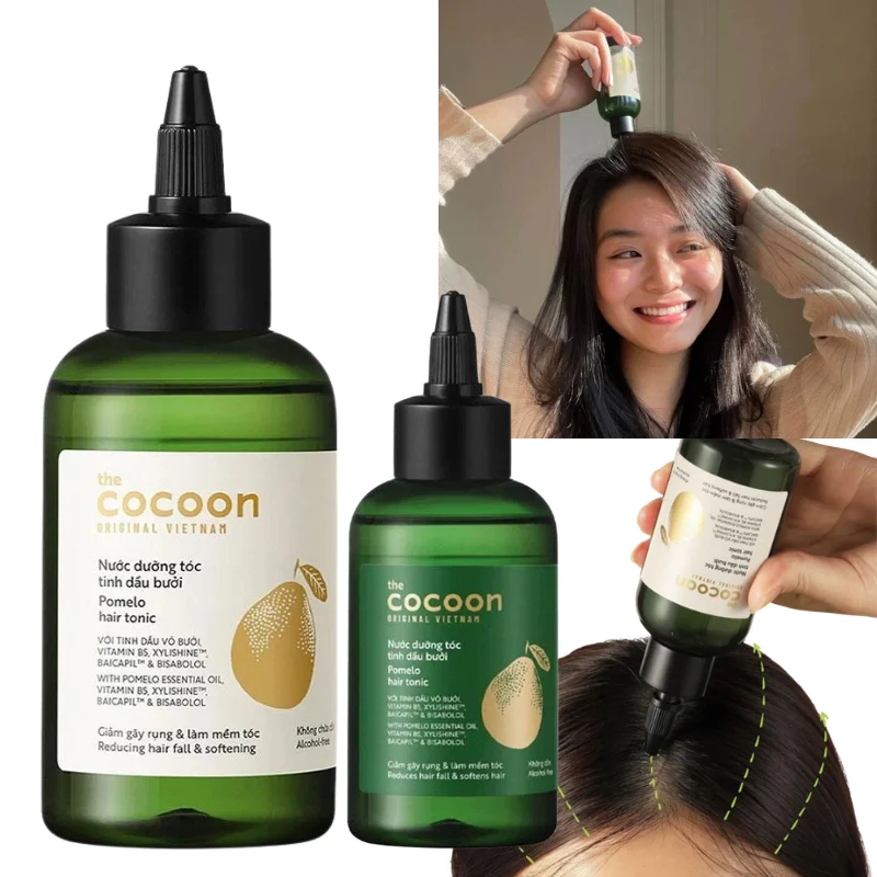 140ml Pomelo Essential Oil Hair Tonic with Vitamin B5 for Hair Growth Cocoon Grapefruit Anti-Hair Fall Scalp Treatment Serum
140ml Pomelo Essential Oil Hair Tonic with Vitamin B5 for Hair Growth Cocoon Grapefruit Anti-Hair Fall Scalp Treatment Serum