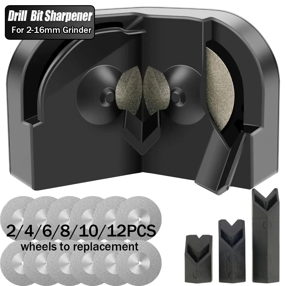 Drill Bit Sharpener Multipurpose Grinding, Impact Drill Knife Sharpener ,Disposable Double-sided Polishing All Bits
Drill Bit Sharpener Multipurpose Grinding, Impact Drill Knife Sharpener ,Disposable Double-sided Polishing All Bits