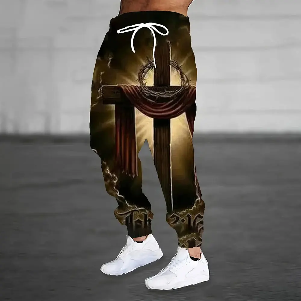 Men's Loose Pocket Drawstring Sports Sweatpants Winter New Thick Thermal Sweatpants Fashion Skull And Floral Print Sweatpants
Men's Loose Pocket Drawstring Sports Sweatpants Winter New Thick Thermal Sweatpants Fashion Skull And Floral Print Sweatpants