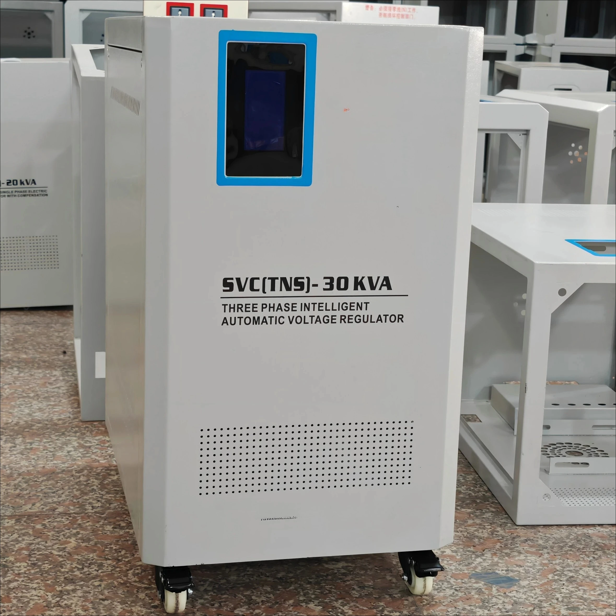 3 Phase 380v 30kva Automatic Voltage Regulator Stabilizer
3 Phase 380v 30kva Automatic Voltage Regulator Stabilizer
