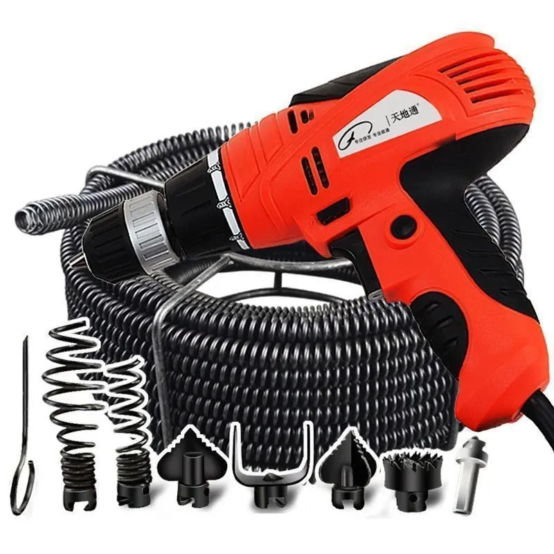 Профессиональный электрический очиститель канализации, 16 мм, плотный пружинный очиститель канализации, автоматическое средство для удаления засоров труб
Профессиональный электрический очиститель канализации, 16 мм, плотный пружинный очиститель канализации, автоматическое средство для удаления засоров труб