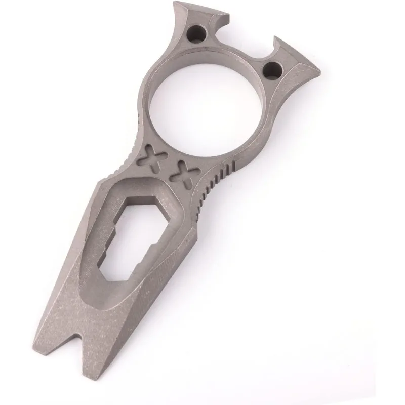Titanium EDC Multi Tool with Wrench Bottle Opener Pry Bar Function Mini Portable Keychain for Outdoor Camping Hiking
Titanium EDC Multi Tool with Wrench Bottle Opener Pry Bar Function Mini Portable Keychain for Outdoor Camping Hiking