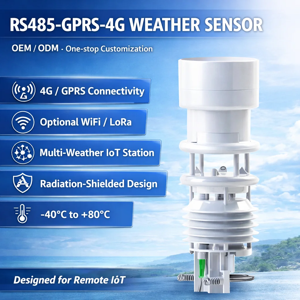 All in One Multi-Gas Environmental Monitoring RS485 CO2 PM2.5 PM10 Temp Pressure Sensor Ultrasonic Automatic Weather Station
All in One Multi-Gas Environmental Monitoring RS485 CO2 PM2.5 PM10 Temp Pressure Sensor Ultrasonic Automatic Weather Station