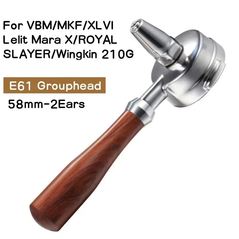 Портафильтр для чая E61 с деревянной ручкой M10 для VBM, MKF, SLAYER, Lelit Mara X, XLVI E61, эспрессо-машина Teapresso Portafilter 58 мм
Портафильтр для чая E61 с деревянной ручкой M10 для VBM, MKF, SLAYER, Lelit Mara X, XLVI E61, эспрессо-машина Teapresso Portafilter 58 мм