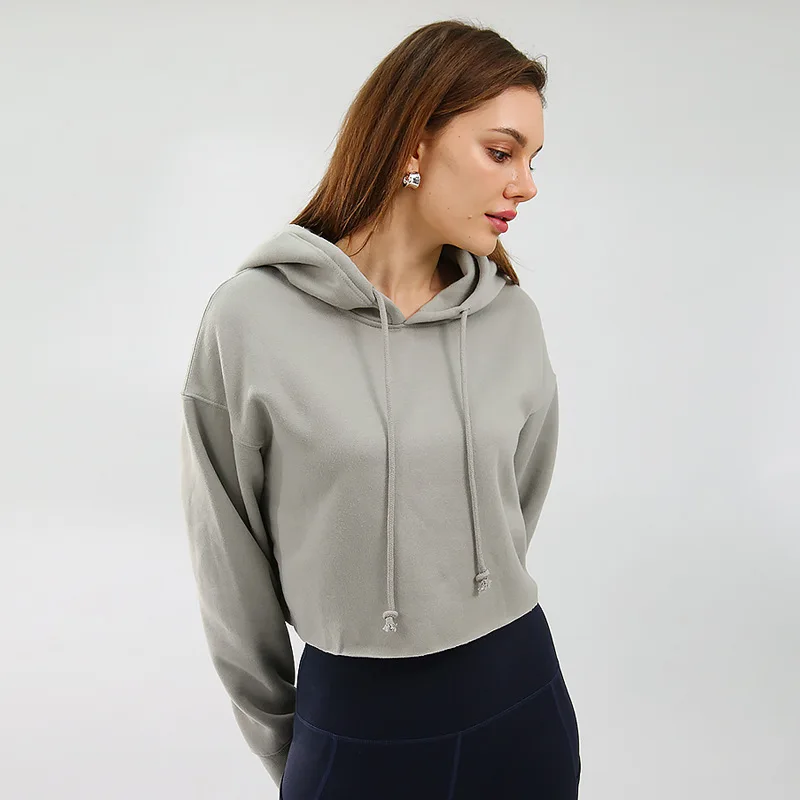 Cropped Short Belly Hoodie Pullover Hooded Sweatshirt Solid Spring Casual Crop Top Coat For Women
Cropped Short Belly Hoodie Pullover Hooded Sweatshirt Solid Spring Casual Crop Top Coat For Women