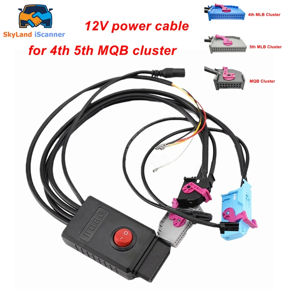 MQB Cluster 12V Power Cable MQB48 Dashboard Test Cable BCM2 Cluster Cable ID48 Cable MQB48 Instrument Cable for Turn On Cluster
MQB Cluster 12V Power Cable MQB48 Dashboard Test Cable BCM2 Cluster Cable ID48 Cable MQB48 Instrument Cable for Turn On Cluster