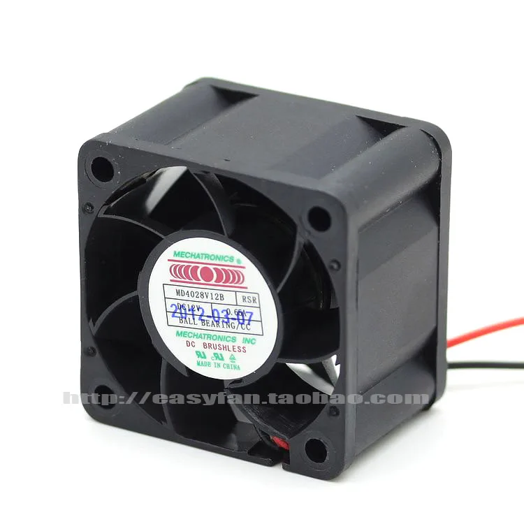 НОВЫЙ серверный вентилятор MECHATRONICS 4028 с двойным шарикоподшипником MD4028V12B1 RSR
НОВЫЙ серверный вентилятор MECHATRONICS 4028 с двойным шарикоподшипником MD4028V12B1 RSR