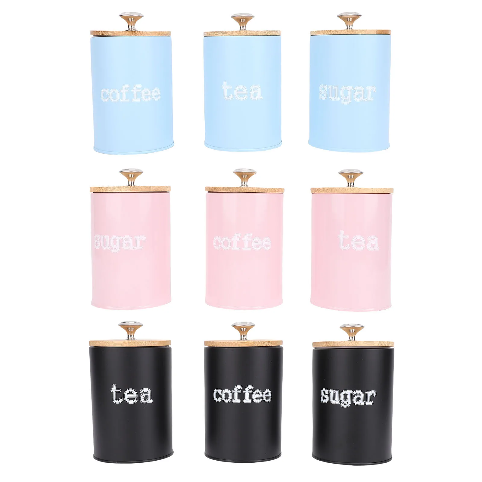 3Pcs Vintage Storage Canister Multifunctional Airtight Iron Storage Jar with Lid Multifunctional Canisters For Tea Coffee Sugar
3Pcs Vintage Storage Canister Multifunctional Airtight Iron Storage Jar with Lid Multifunctional Canisters For Tea Coffee Sugar