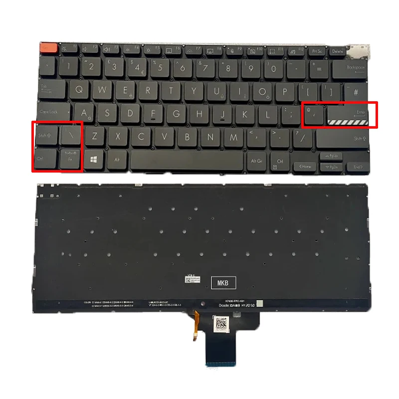 UK Backlight Laptop Keyboard For Asus Pro14 M7400Q Black 002L20P26LHA01 8PTDH3546
UK Backlight Laptop Keyboard For Asus Pro14 M7400Q Black 002L20P26LHA01 8PTDH3546
