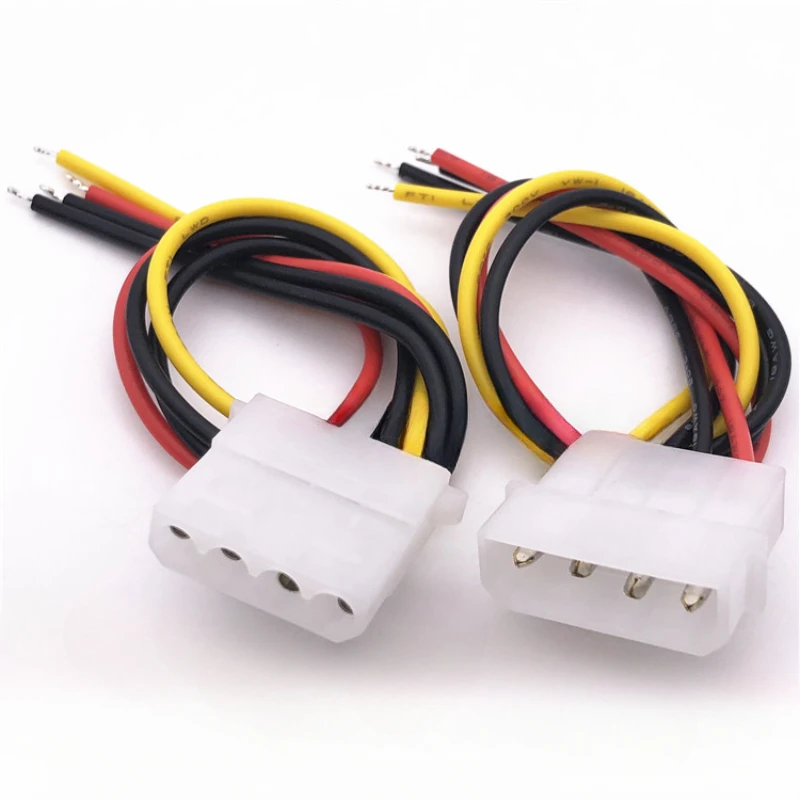 IDE Connector Big 4P Male and Female Shell Single-head White 20cm/50cm Cable Power Cord Big Four P-line Computer Hard Disk
IDE Connector Big 4P Male and Female Shell Single-head White 20cm/50cm Cable Power Cord Big Four P-line Computer Hard Disk