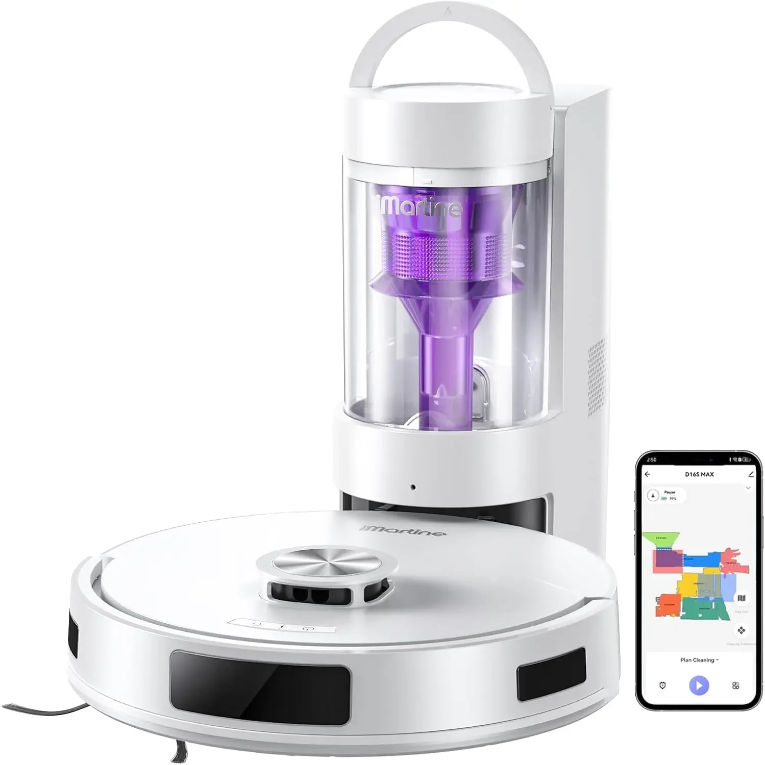 2 In 1 Robot Vacuum Mop Self Emptying Station Bagless Suction Lidar Navigation Works For Pet Hair Carpet Hard Floor App Alexa Vo
2 In 1 Robot Vacuum Mop Self Emptying Station Bagless Suction Lidar Navigation Works For Pet Hair Carpet Hard Floor App Alexa Vo