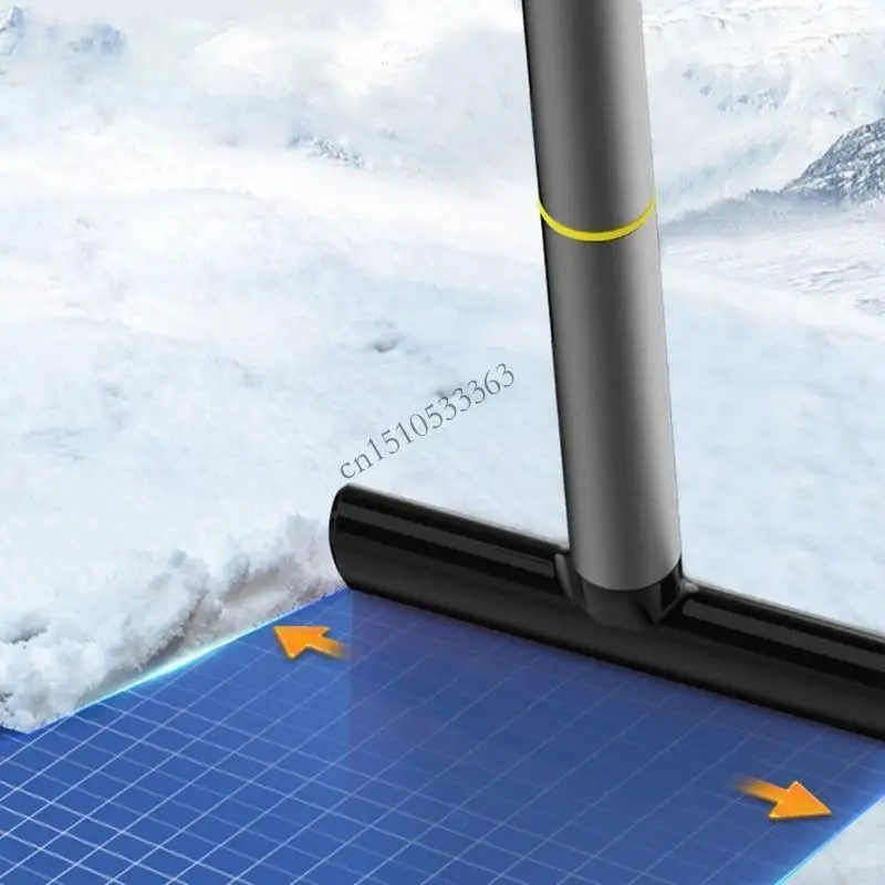 090E Snow Broom Ice Scraper with Soft No-Scratch TPU Head 10inch Long Handle Winter Windshield Ice Breaker
090E Snow Broom Ice Scraper with Soft No-Scratch TPU Head 10inch Long Handle Winter Windshield Ice Breaker