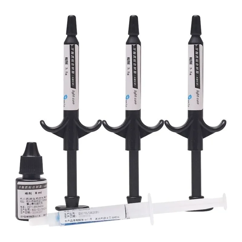 Dental materials - Dental light cured resin orthodontic bracket adhesive - Enamel repair adhesive
Dental materials - Dental light cured resin orthodontic bracket adhesive - Enamel repair adhesive