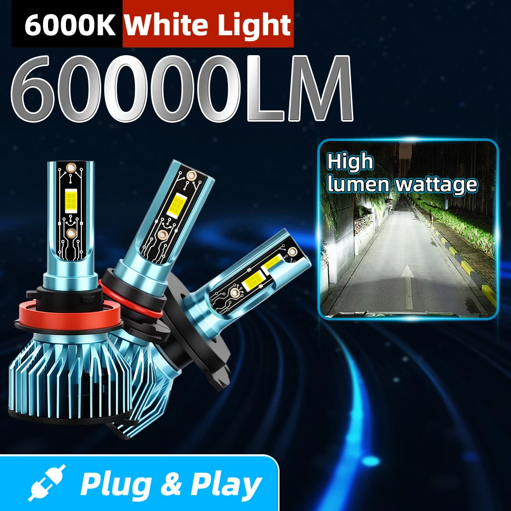 ROADSUN 2PCS 6000K H7 LED H1 H11 9005 HB3 9006 HB4 LED Headlight For Car H4 9003 HB2 180W LED Auto Headlamp High Brightness Bulb
ROADSUN 2PCS 6000K H7 LED H1 H11 9005 HB3 9006 HB4 LED Headlight For Car H4 9003 HB2 180W LED Auto Headlamp High Brightness Bulb