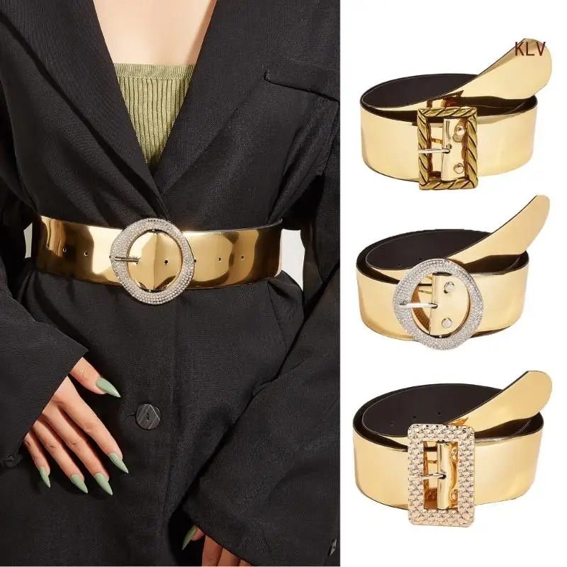 Womens Decorative Wide Belt for Jeans Pants Dresses Gold Color Ladies Waist Belt Vintage Gothic Waist Belt
Womens Decorative Wide Belt for Jeans Pants Dresses Gold Color Ladies Waist Belt Vintage Gothic Waist Belt