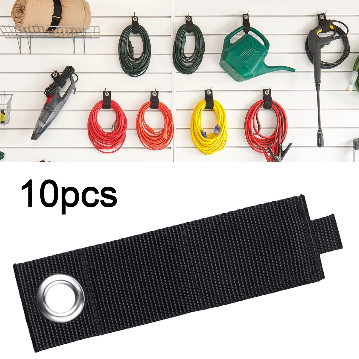 10pcs Extension Cord Organizer Holder Wire Manager Power Cord Management Nylon Heavy Cord Storage Straps for Car Cables Hoses
10pcs Extension Cord Organizer Holder Wire Manager Power Cord Management Nylon Heavy Cord Storage Straps for Car Cables Hoses
