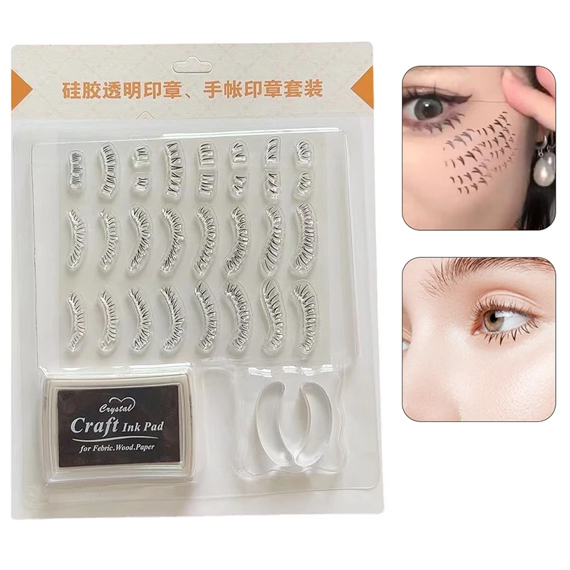 New 1Set Lower Eyelash Assistant Seal Stamp Eyeliner Fast Dry Waterproof Black Eyes Makeup
New 1Set Lower Eyelash Assistant Seal Stamp Eyeliner Fast Dry Waterproof Black Eyes Makeup