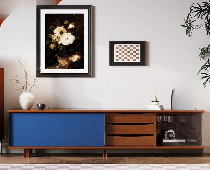 Medieval style locker, living room, home audio-visual cabinet, color matching integrated cabinet, small apartment
Medieval style locker, living room, home audio-visual cabinet, color matching integrated cabinet, small apartment