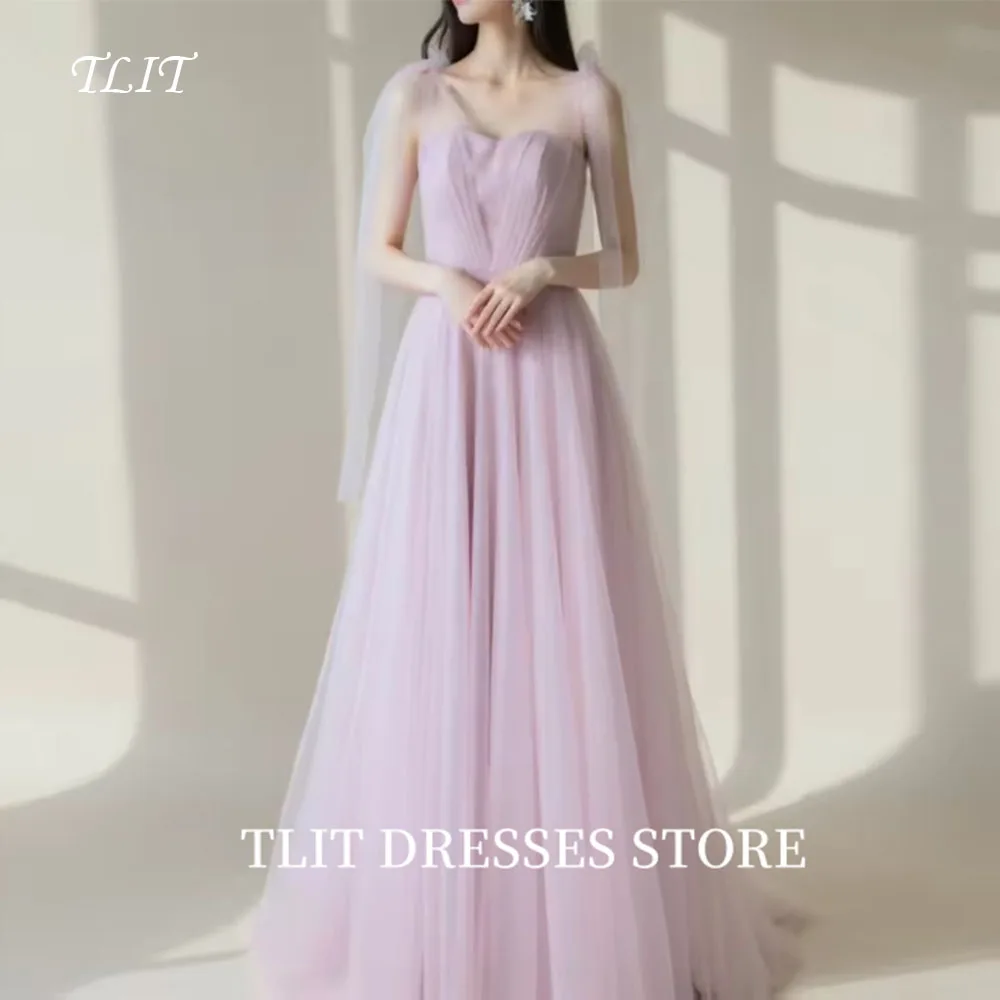 TLIT Simple Draped Tulle Evening Dress Korea Wedding Dresses Photo Shoot Strapless Tulle Spaghetti Strap Prom Gowns Customized
TLIT Simple Draped Tulle Evening Dress Korea Wedding Dresses Photo Shoot Strapless Tulle Spaghetti Strap Prom Gowns Customized