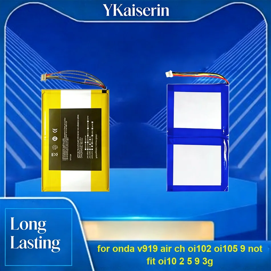 Tablet Battery Long-Lasting 0-10000mAh For Onda V919 Air CH OI102 OI105 9 Not Fit OI10 2 5 9 3G
Tablet Battery Long-Lasting 0-10000mAh For Onda V919 Air CH OI102 OI105 9 Not Fit OI10 2 5 9 3G