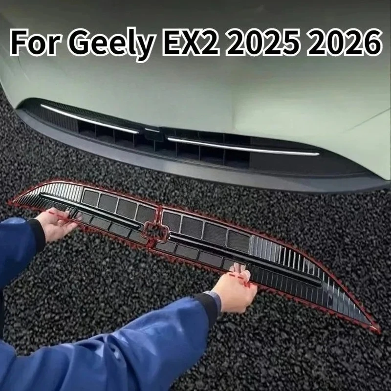 For Geely EX2 Proton eMas 5 Geome 2025 2026 Of Car Front ABS Grille Insect Screen Radiator Protective Cover Accessories
For Geely EX2 Proton eMas 5 Geome 2025 2026 Of Car Front ABS Grille Insect Screen Radiator Protective Cover Accessories