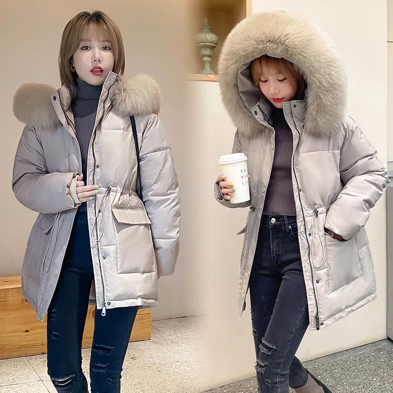 In The Winter of 2021, The New Small Man with Big Fur Collar and Cotton-padded Coat for Women Middle School Students
In The Winter of 2021, The New Small Man with Big Fur Collar and Cotton-padded Coat for Women Middle School Students