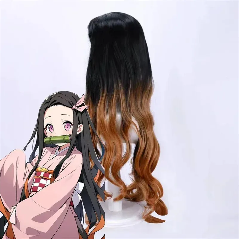 AIAI 2025Demon Slayer Kamado Nezuko Cosplay Synthetic Long Curly Anime Coser Cute Girl Heat Resistant Fiber Wig Hallowee
AIAI 2025Demon Slayer Kamado Nezuko Cosplay Synthetic Long Curly Anime Coser Cute Girl Heat Resistant Fiber Wig Hallowee