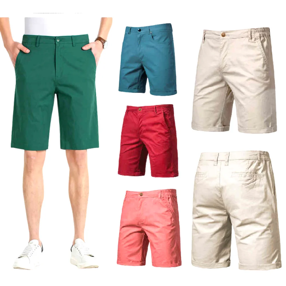 Мужские хлопковые шорты с эластичным поясом, несколько цветов на выбор, мужские брюки длиной до колена
Мужские хлопковые шорты с эластичным поясом, несколько цветов на выбор, мужские брюки длиной до колена