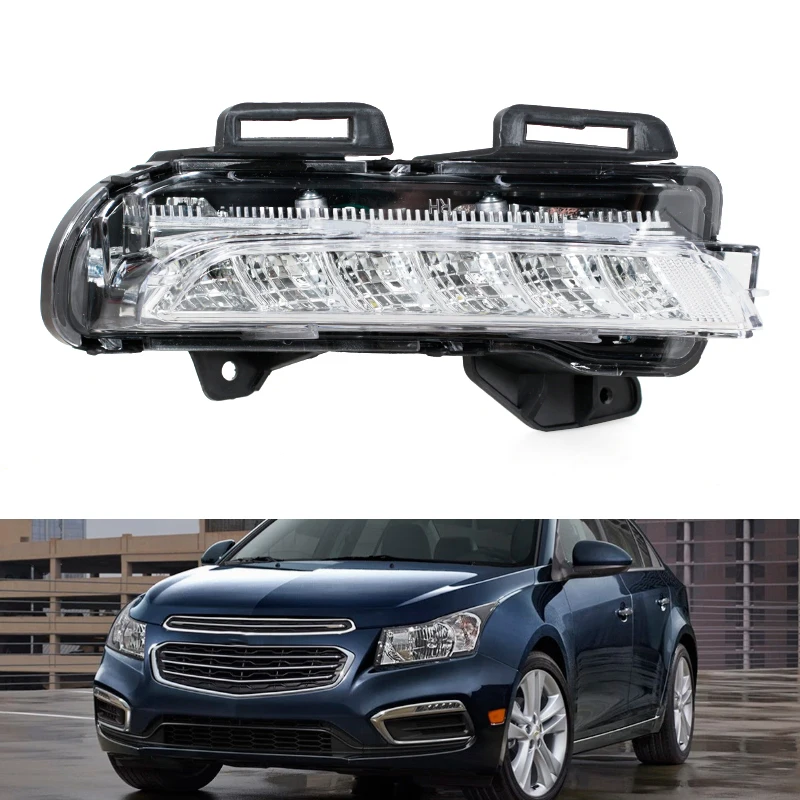 For Chevrolet Cruze 2015 LED Car Front Bumper DRL lights Daytime Running Light Day Light FOG Lamp 42340860 42340861
For Chevrolet Cruze 2015 LED Car Front Bumper DRL lights Daytime Running Light Day Light FOG Lamp 42340860 42340861