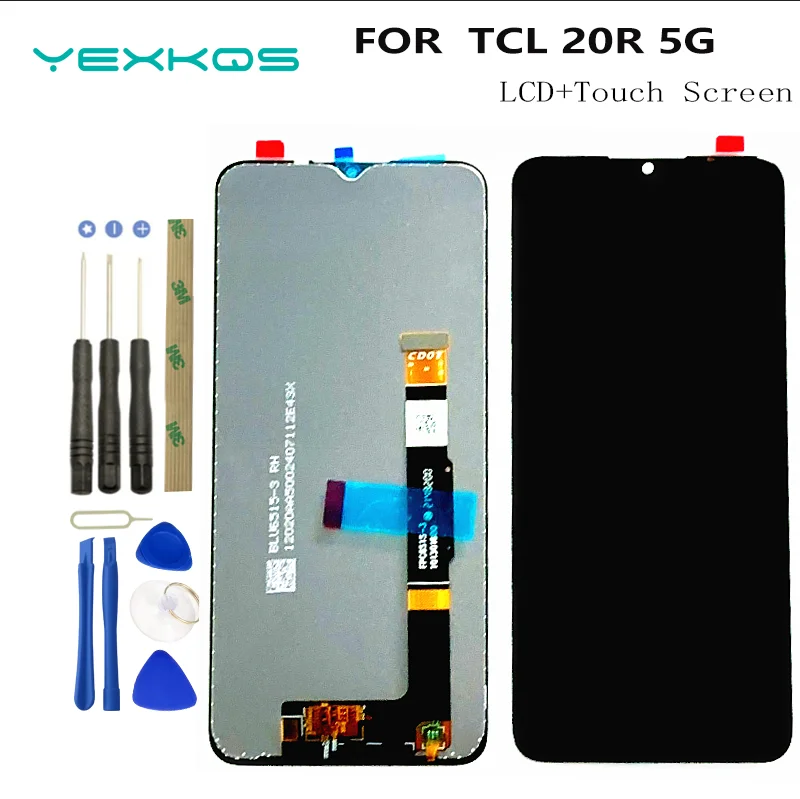 6.52" Original For TCL 20 R 20R 5G T767H LCD Display Touch Screen Digitizer Assembly For tcl 20r 5G LCD Display
6.52" Original For TCL 20 R 20R 5G T767H LCD Display Touch Screen Digitizer Assembly For tcl 20r 5G LCD Display
