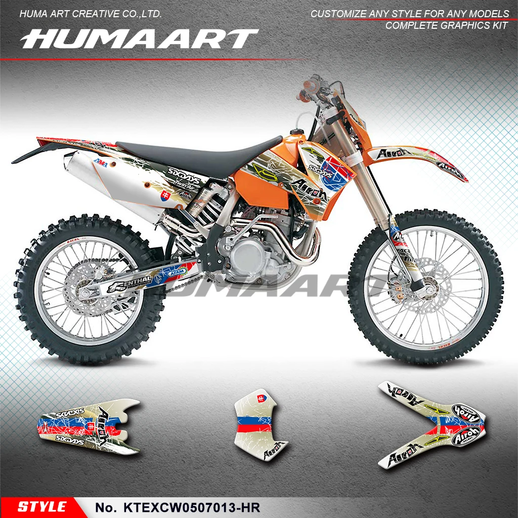 Графические наклейки huпера Enduro из ПВХ, декоративный набор для KTM 125 200 250 300 400 450 EXC EXC-F EXCF 525 2005 2006 6 дней
Графические наклейки huпера Enduro из ПВХ, декоративный набор для KTM 125 200 250 300 400 450 EXC EXC-F EXCF 525 2005 2006 6 дней