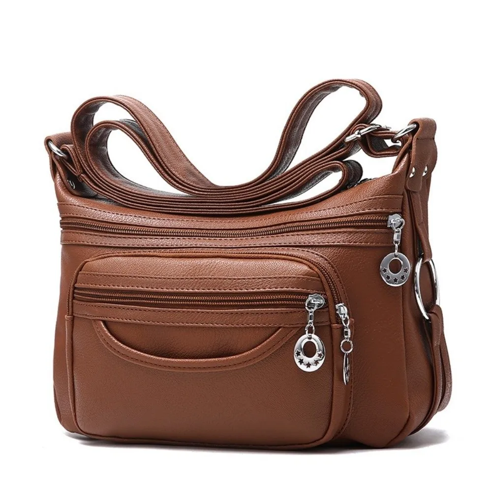 PU Leather Crossbody Bag Multi Layer Large Capacity Mom Messenger Bag Portable Adjustable Strap Shoulder Bag Shoulder Carry
PU Leather Crossbody Bag Multi Layer Large Capacity Mom Messenger Bag Portable Adjustable Strap Shoulder Bag Shoulder Carry