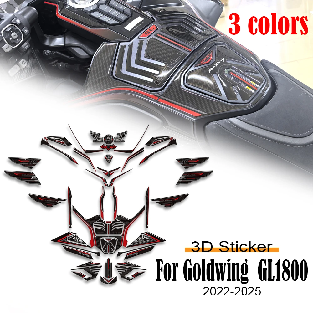 Goldwing GL1800 Motorcycle Tank Pad Gas Fuel Oil Protector Stickers Decals For Honda Gold wing LG 1800 F6B 2022 - 2025
Goldwing GL1800 Motorcycle Tank Pad Gas Fuel Oil Protector Stickers Decals For Honda Gold wing LG 1800 F6B 2022 - 2025