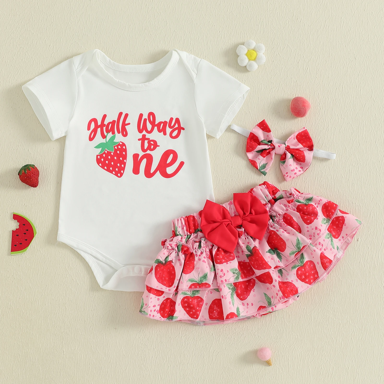 BeQeuewll Cute Lovely Baby Girl Clothes Summer Newborn Birthday Outfits Letter Print Romper Ruffle Shorts Headband 3Pcs Kids Set
BeQeuewll Cute Lovely Baby Girl Clothes Summer Newborn Birthday Outfits Letter Print Romper Ruffle Shorts Headband 3Pcs Kids Set