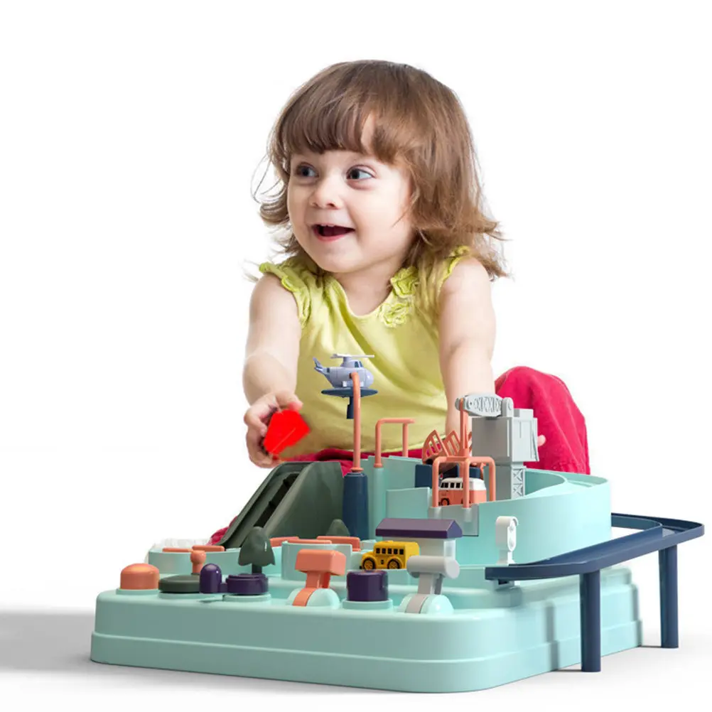 Car Track Set 3 Small Cars Bright Colors Educational Racing Game Kids Brain Development Parent Child Interaction Game
Car Track Set 3 Small Cars Bright Colors Educational Racing Game Kids Brain Development Parent Child Interaction Game