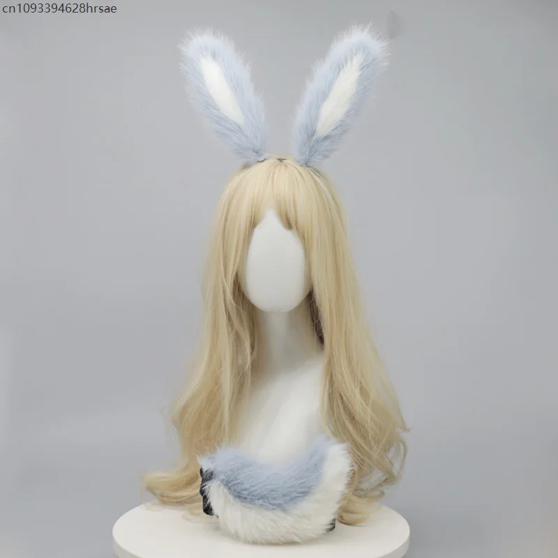 Bunny Ears Realistic Furry Headband Plush Animal Tail Cosplay Props Fursuit Women Carnival Party Fancy Dress Halloween Costume
Bunny Ears Realistic Furry Headband Plush Animal Tail Cosplay Props Fursuit Women Carnival Party Fancy Dress Halloween Costume