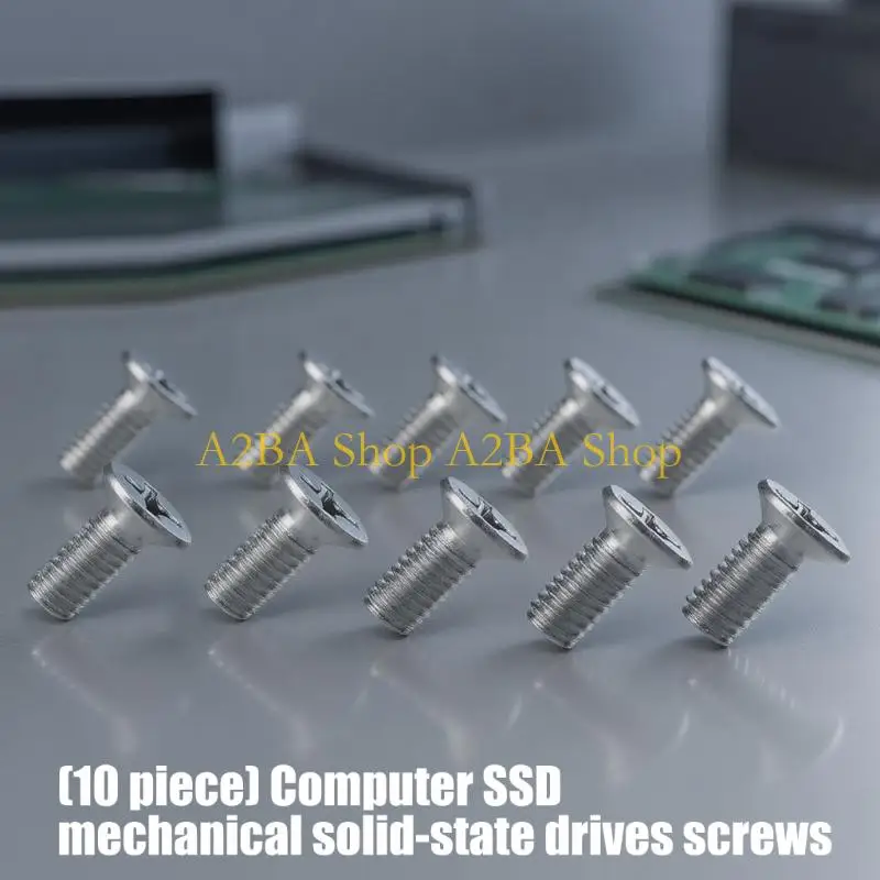 A2BA 10Pcs Hard Drive Mounting Screws for Convenient Storage Toolless Assembly
A2BA 10Pcs Hard Drive Mounting Screws for Convenient Storage Toolless Assembly