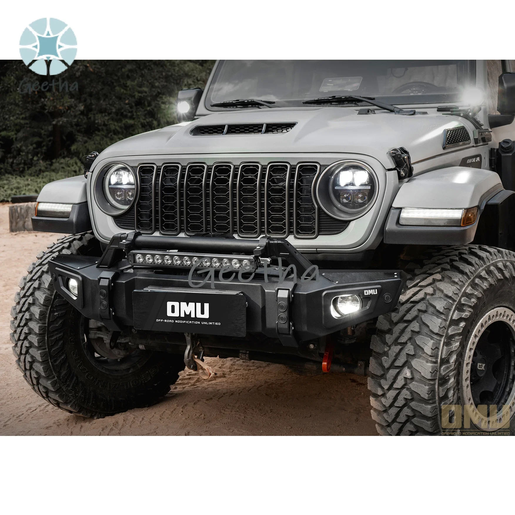 OMU Front Bumper for Jeep Wrangler JL Accessories Parts for Jeep Gladiator JT Pickup Bumper Guard Maiker 4x4 OffRoad
OMU Front Bumper for Jeep Wrangler JL Accessories Parts for Jeep Gladiator JT Pickup Bumper Guard Maiker 4x4 OffRoad