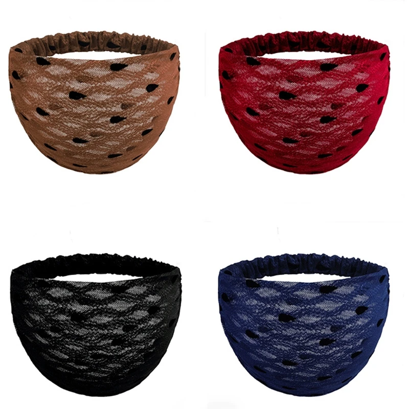 Wide Headbands For Women Spot Woman Lace Hairbands Hair Accessories Hollow Headband Elasticity Hair Band Breathable Bandanas
Wide Headbands For Women Spot Woman Lace Hairbands Hair Accessories Hollow Headband Elasticity Hair Band Breathable Bandanas