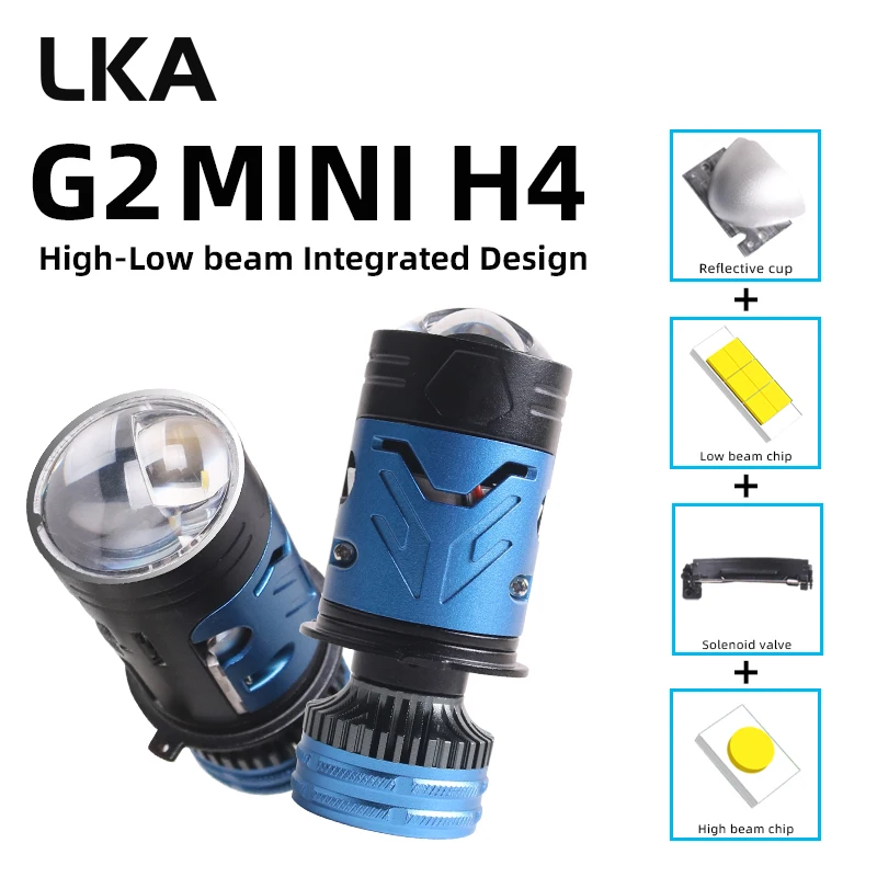 LKA 140W G2 MINI H4 Bi Led Гиперболоидные линзы для фар 6000K Светодиодные линзы ближнего света для автомобиля Мотоцикл Plug and Play
LKA 140W G2 MINI H4 Bi Led Гиперболоидные линзы для фар 6000K Светодиодные линзы ближнего света для автомобиля Мотоцикл Plug and Play