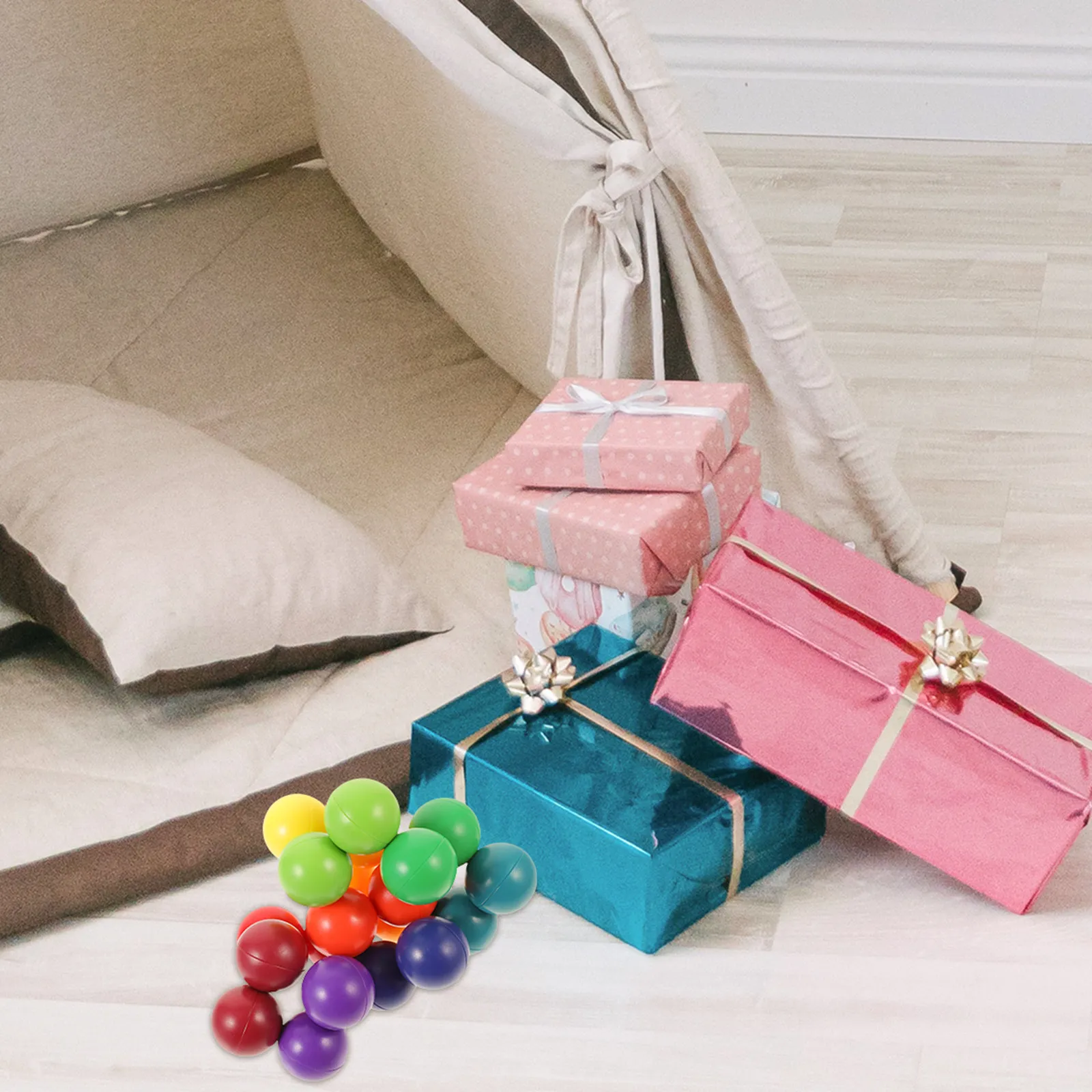 Гибкий радужный шар-головоломка для снятия стресса и развития сенсорных навыков, для офиса, учебы, раннего развития детей, с бусинами
Гибкий радужный шар-головоломка для снятия стресса и развития сенсорных навыков, для офиса, учебы, раннего развития детей, с бусинами