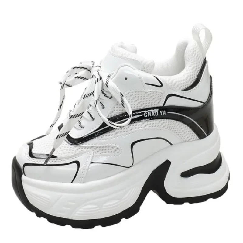 Spring Women Chunky Casual Sneakers Platform Sports Shoes Summer Thick Bottom Breathable Mesh Casual Shoes 10CM High Heels Woman
Spring Women Chunky Casual Sneakers Platform Sports Shoes Summer Thick Bottom Breathable Mesh Casual Shoes 10CM High Heels Woman