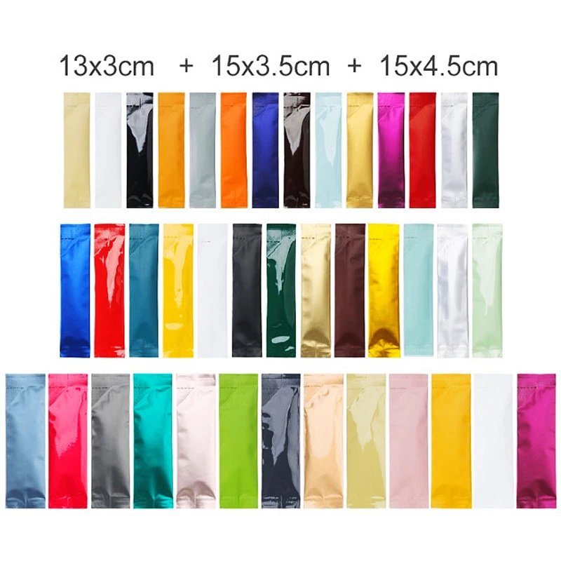 100PCS Colorful Ground Coffee Concentrate Shrink Packaging Bag Foil Cafe Meal Powder Solid Beverage Portable White Sugar Pouches
100PCS Colorful Ground Coffee Concentrate Shrink Packaging Bag Foil Cafe Meal Powder Solid Beverage Portable White Sugar Pouches