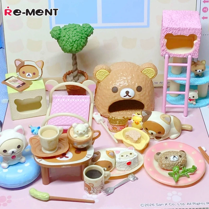 Hot Re-Ment Rilakkuma Nonbiri Neko Cat Cafe Blind Box Mini Diorama Scene Japanese Style Desk Cute Collectible Decor Sweet Gift
Hot Re-Ment Rilakkuma Nonbiri Neko Cat Cafe Blind Box Mini Diorama Scene Japanese Style Desk Cute Collectible Decor Sweet Gift