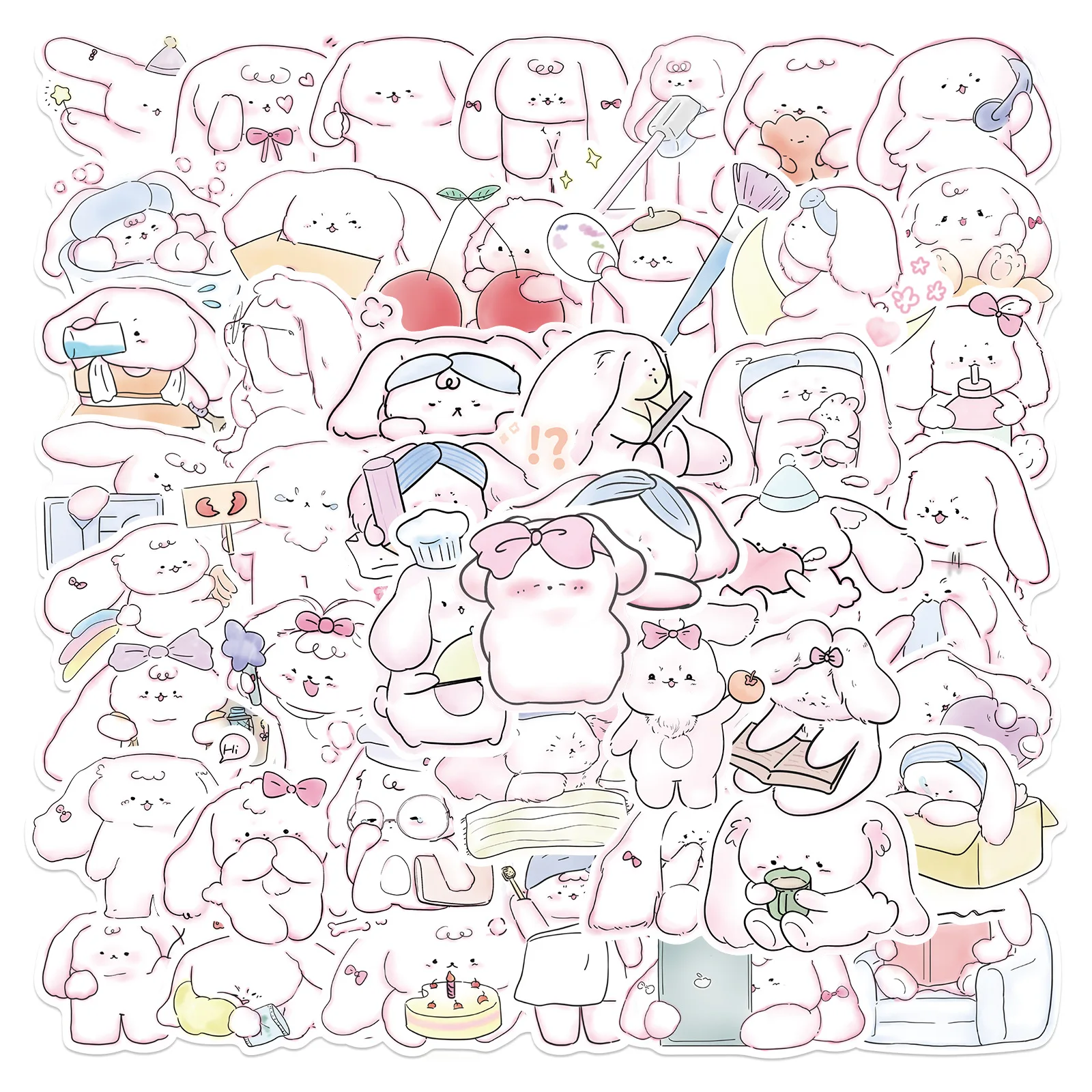 50Pcs Cute Long-eared Dogs Series Stickers Suitcase Phone Case Water Bottle Waterproof Decoration Diy Sticker Packs
50Pcs Cute Long-eared Dogs Series Stickers Suitcase Phone Case Water Bottle Waterproof Decoration Diy Sticker Packs