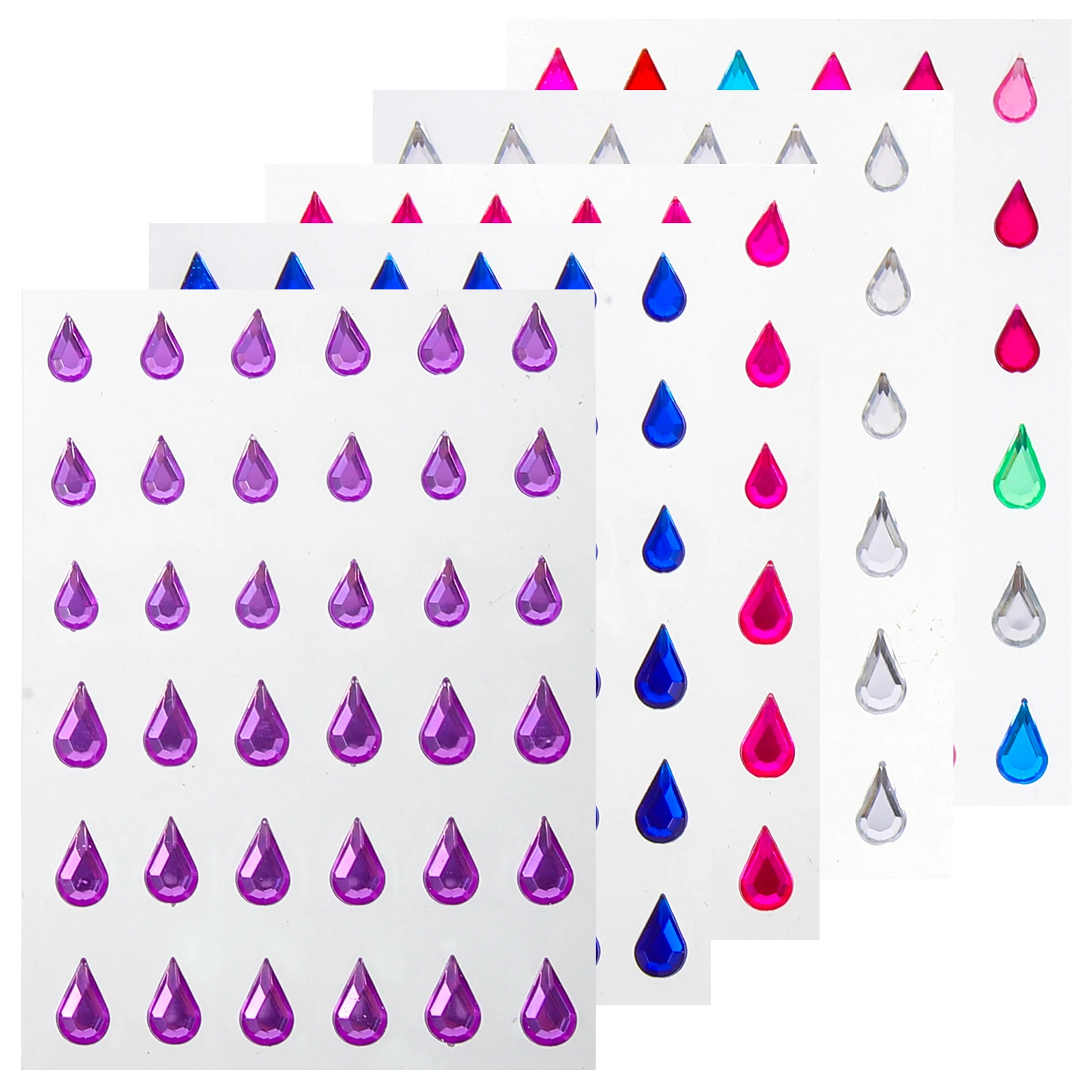 5 Sheets Crystal Diamond Stickers Self Adhesive Face Jewels for Eye Makeup Kids DIY Party Festival Costumes
5 Sheets Crystal Diamond Stickers Self Adhesive Face Jewels for Eye Makeup Kids DIY Party Festival Costumes